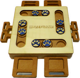 Locking Dog Puzzle Interactive Treat Puzzle, Educational Treat Puzzle, Brain Training, Cognitive Puzzle